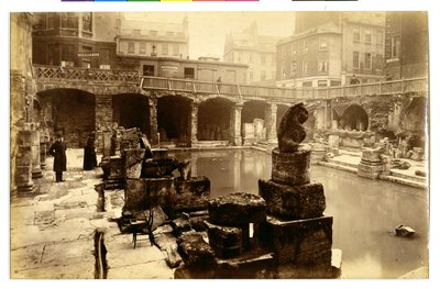 The Great Roman Bath, Bath by English Photographer